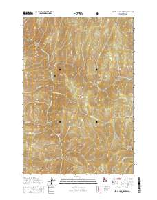 Beaver Jack Mountain 2017 topographic map thumbnail