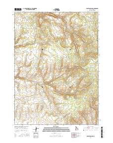 Bedstead Ridge 2017 topographic map thumbnail