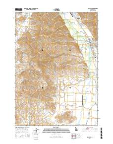 Bellevue 2017 topographic map thumbnail