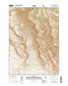 Bennett Mountain 2017 topographic map thumbnail