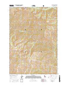 Big Baldy 2017 topographic map thumbnail