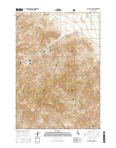 Big Blind Canyon 2017 topographic map thumbnail