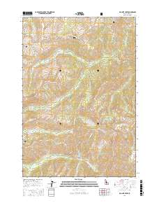 Big Chief Creek 2017 topographic map thumbnail