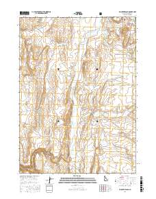 Big Creek Ranch 2017 topographic map thumbnail