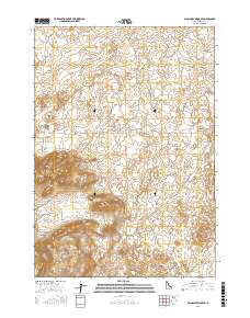 Big Grassy Ridge SE 2017 topographic map thumbnail