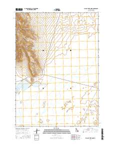 Big Lost River Sinks 2017 topographic map thumbnail
