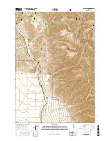 Big Windy Peak 2017 topographic map thumbnail