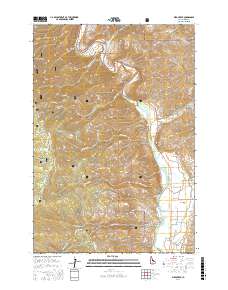 Bird Creek 2017 topographic map thumbnail