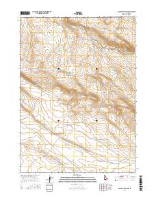 Black Butte East 2017 topographic map thumbnail