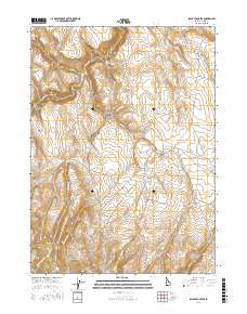 Black Leg Creek 2017 topographic map thumbnail