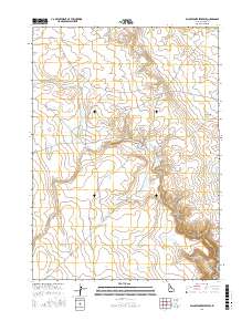 Blackstone Reservoir 2017 topographic map thumbnail