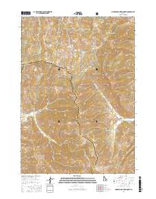 Blizzard Mountain North 2017 topographic map thumbnail