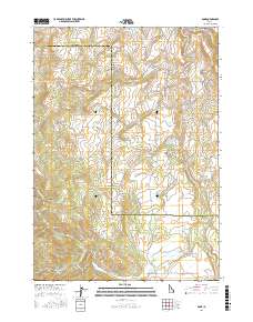Bone 2017 topographic map thumbnail