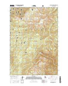Boston Mountain 2017 topographic map thumbnail