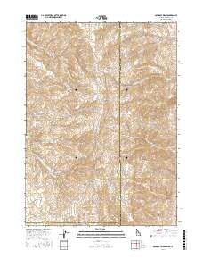 Boundary Ridge 2017 topographic map thumbnail
