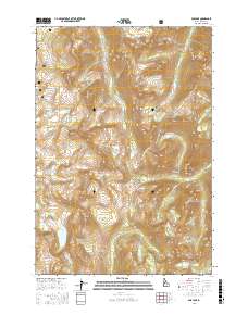 Box Lake 2017 topographic map thumbnail