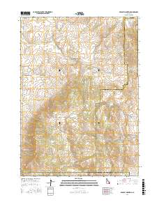 Bradley Mountain 2017 topographic map thumbnail
