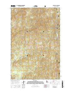 Browns Rock 2017 topographic map thumbnail