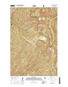 Bruin Hill 2017 topographic map thumbnail