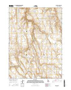 Buckhorn 2017 topographic map thumbnail
