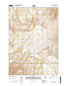 Buckskin Basin 2017 topographic map thumbnail