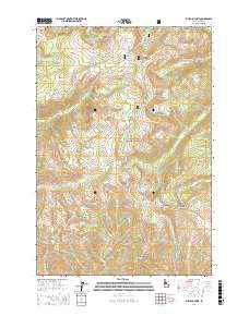 Buffalo Hump 2017 topographic map thumbnail