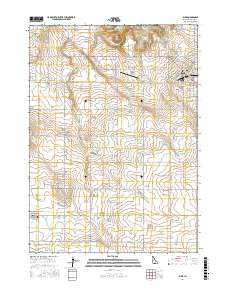 Buhl 2017 topographic map thumbnail