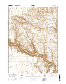 Bull Basin Camp 2017 topographic map thumbnail