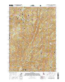 Bull Creek Hot Springs 2017 topographic map thumbnail