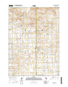 Burley NW 2017 topographic map thumbnail
