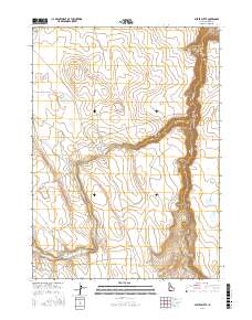 Buster Butte 2017 topographic map thumbnail