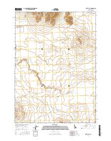 Butte City 2017 topographic map thumbnail