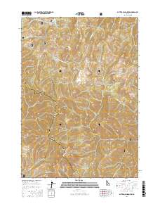 Buttercup Mountain 2017 topographic map thumbnail