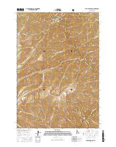 Butts Creek Point 2017 topographic map thumbnail