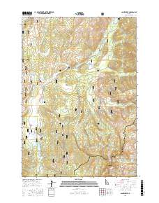 Cache Creek 2017 topographic map thumbnail