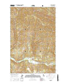 Calder 2017 topographic map thumbnail