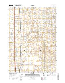 Camas 2017 topographic map thumbnail