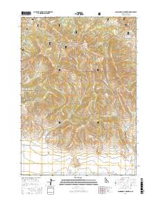 Cannonball Mountain 2017 topographic map thumbnail