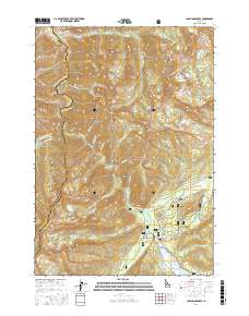 Cape Horn Lakes 2017 topographic map thumbnail