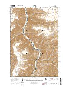 Captain John Rapids 2017 topographic map thumbnail