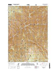 Carey Dome 2017 topographic map thumbnail