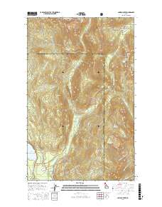 Caribou Creek 2017 topographic map thumbnail