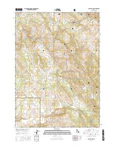 Castle Rock 2017 topographic map thumbnail
