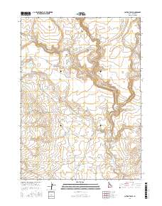 Castro Table 2017 topographic map thumbnail