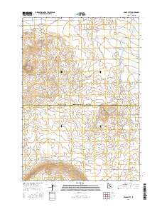 Cedar Butte 2017 topographic map thumbnail