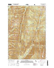 Cedar Ridge 2017 topographic map thumbnail