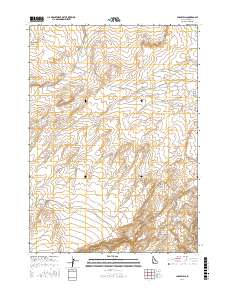 Chalk Hills 2017 topographic map thumbnail