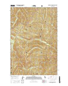 Chamberlain Mountain 2017 topographic map thumbnail