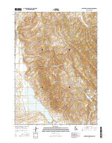Chesterfield Reservoir 2017 topographic map thumbnail