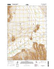Chilly Buttes 2017 topographic map thumbnail